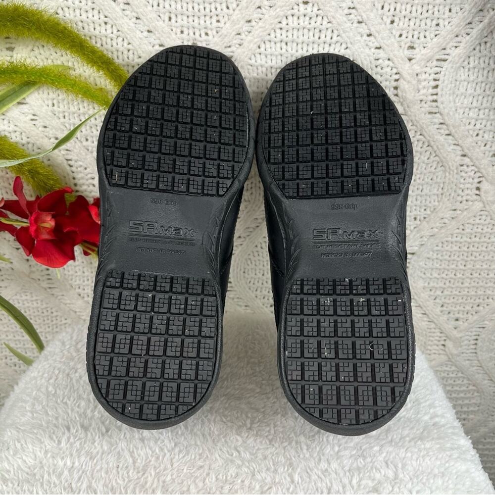 SRMAX | Black Slip Resistant SSR Grip Sneakers Sz 8.5 Comfort - Picture 8 of 12